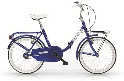 Bicicletta pieghevole tipo graziella 24' Angela blu MBM : Sport e tempo  libero
