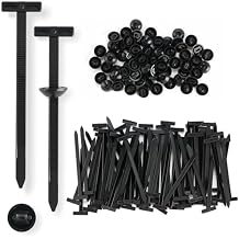 UYYE 200 Pcs Nylon Universal Cable Tie Buckles - Heavy Duty Snap-Fit Fastening Clips for Car Repairs, Bumper Clips,Car Body Repair Accessories