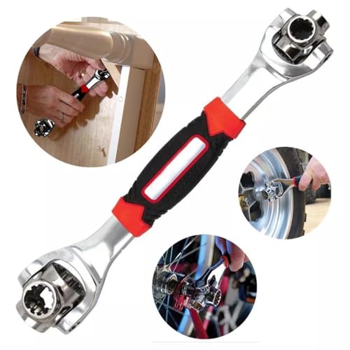 Chave Multifuncional 360 Graus Universal, Soquete 48 em I