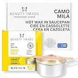 Cera calda su un vaso di cera (1, Camomilla)