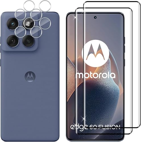 y4zFor Motorola Moto EDGE 60 Fusion/Moto EDGE 60 Pro tB iYیtB (2) KXtBj yHNWEIWEIz 0.3mm 2.5D dx9H Sʕی ώw 