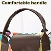 HUANYO Foldable Zipper Tote Bag for Women - Waterproof Reusable Shopping Bag, Portable Travel Beach Gym Bag with Pocket, Compact Foldable Handbag for Shopping, Travel, Holiday, Pool (brown) #3