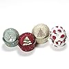 Chef Craft Paper Patterned Cupcake Liners, 50 Count, Red/Green/White #2