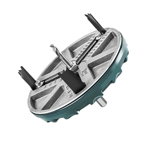 jojofuny Broca De De Ajustable Broca Para Carpintería Redonda Perforadora Para Madera y Abridor De Tableros Multiusos Herramienta De Carpintería Para Trabajos De Precisión