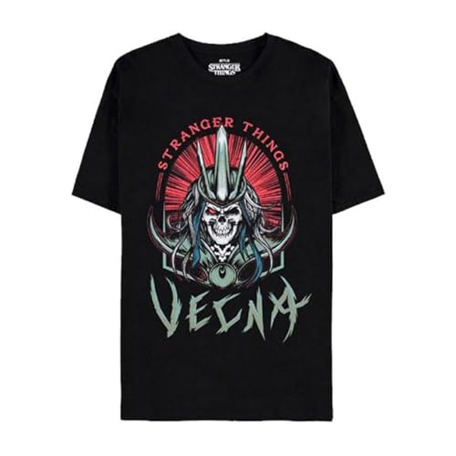 Stranger Things T-shirt Vecna Skull pour vibrer au rythme de la série culte