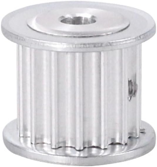 HTD5M 12T Belt Pulley 5/6/6.35/8mm Bore Gear Pulley 10Teeth 5M12T 15mm Width Transmission Pulley Aluminum for Machine(5mm)