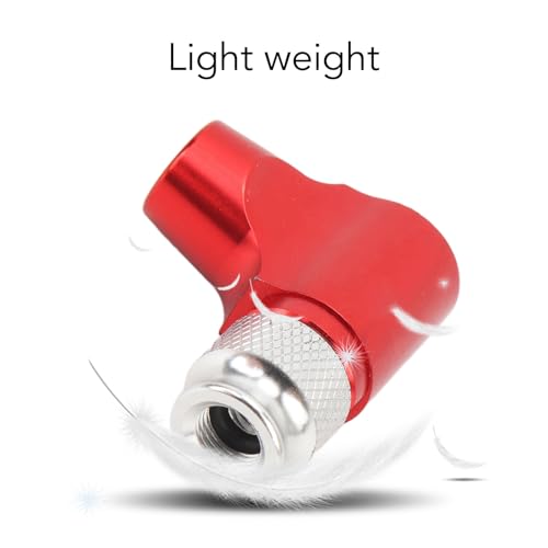 Inflador de Pneus de Bicicleta CO2 Com Manga Isolada, Fácil Operação Com Uma Mão, Design Durável e E