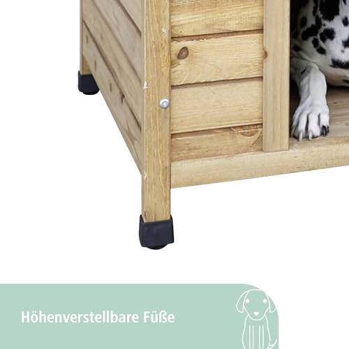 Kerbl 82394 Hundehütte 85 x 73 x 80 cm - 3