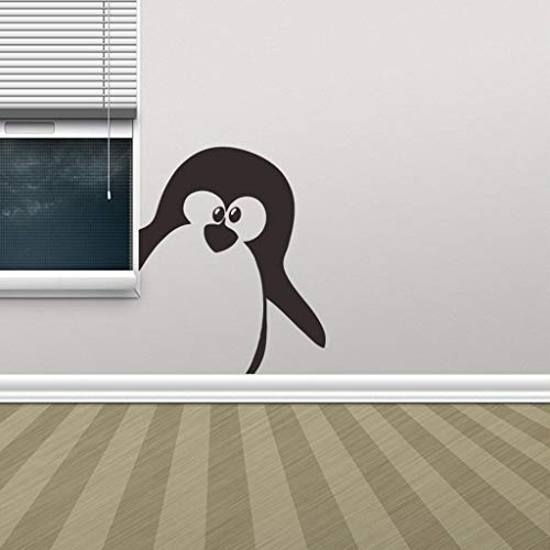 WOCACHI Wall Stickers Decals DIY Removable Penguin Wall Stickers Home Decorative Decal Kids Nursery Baby Room Art Mural Wallpaper Peel & Stick Removable Room Decoration Nursery Decor