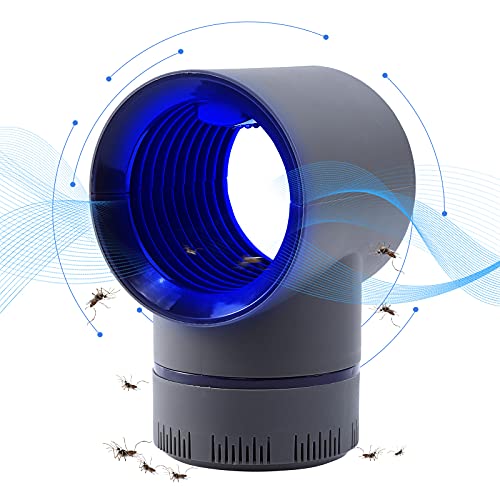 Electric Indoor Insect Trap Mosquito Repellent Fruit Fly Gnat Mosquito Killer with UV Light Fan Mosquito Repellent Design Indoor & Outdoor Flies Gnats & Mosquitoes