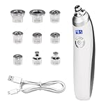 Microdermabrasion Machine, Facial Microdermabrasion with 9 Diamond Rechargeable USB Cordless Portable Dermabrasion Device, Portable Cleansing Cordless Home Skin Care Device