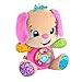 Produktbild Fisher-Price Musikalischer Lernspaß für Babys Smart Stages Hundefreundin, Plüschspielzeug mit Smart Stages für Babys ab 6 Monaten, in Niederländisch, Englisch, Französisch, Deutsch, Italienisch, JFD31