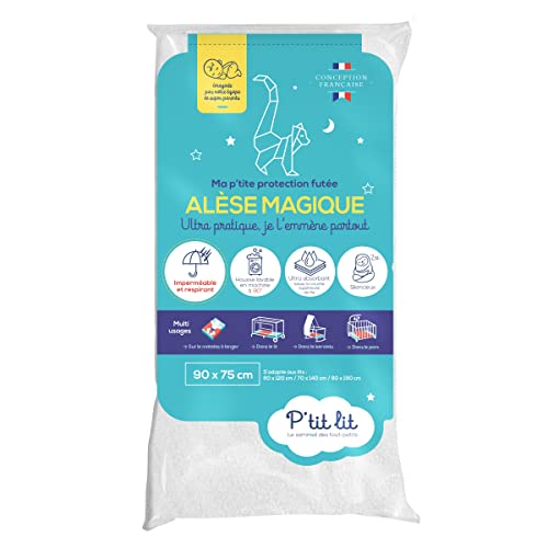 Alèse bébé imperméable ultra absorbante protège matelas silencieux 60x120