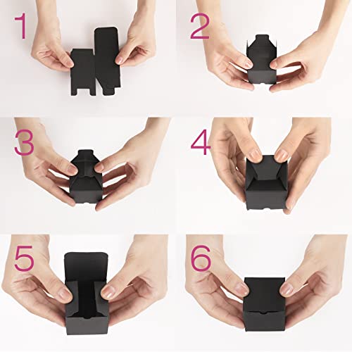 Jinming 25 Small Gift Boxes 2X2X2 Inches, Gift Boxes With Lids, Matte Black Gift Boxes Bulks For Cupcake, Candy, Birthday, Groomsman Proposal Boxes For Light Gifts #TOP4