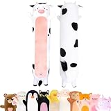 Cuddle Paws Cow Print Plush Body Pillow for Girls & Boys, Large, 47 Inches