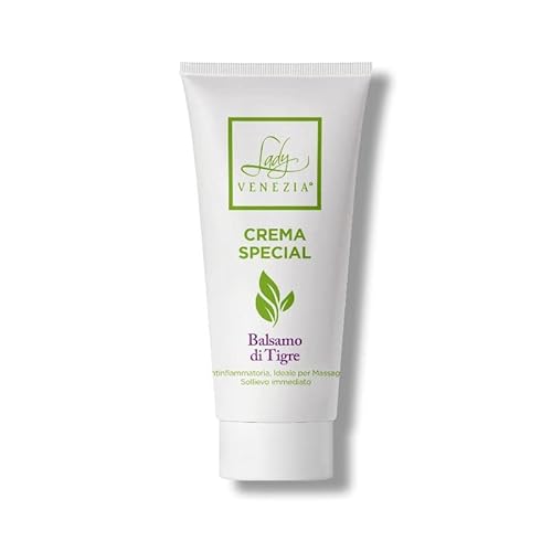 Lady Venezia Crema Attiva Al Balsamo Di Tigre 100Ml - Ideale Per Massaggi Sollievo Immediato