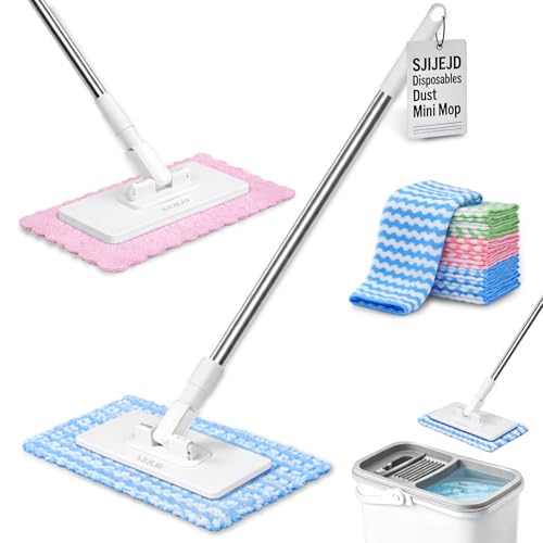 SJIJEJD Snap Grip Mini Mop