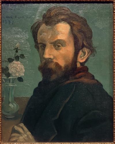 Art Mural Classique Emile Bernard poster pour salon chaleureux