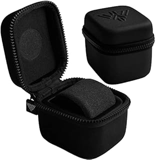 Watch Care Watch Case - Pack of 1 Watch Travel Case - Perfect for Protecting your Watch from Dust, Shock, Scratch, and Water Safely Carries your Watch (Midnight Black)
