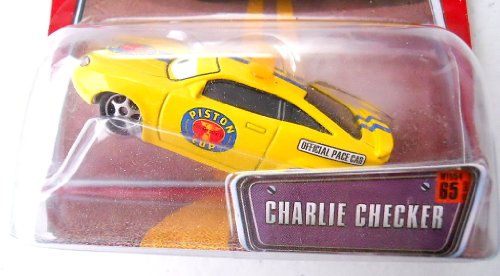Disney Pixar Cars, Piston Cup Die-Cast, Charlie Checker, 1:55 Scale