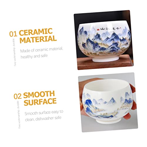 Tasse à infusion pour bureau chinoise en céramique