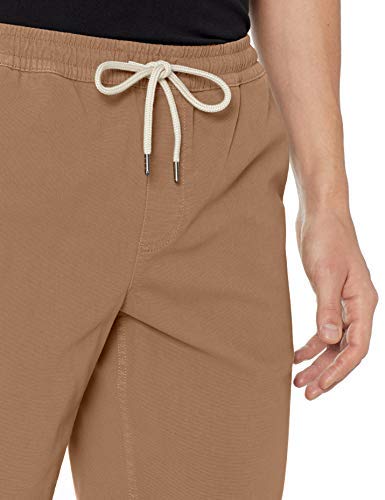 Goodthreads Men's Slim-Fit 9" Pull-On Comfort Stretch Canvas Short, Khaki Brown, X-Large #TOP1