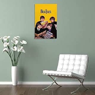 Poster rétro The Beatles – Peinture murale décorative sur toile – Impression d’art moderne pour chambre à coucher – 60 x… - Les Beatles, Paul McCartney, John Lennon, RIngo Starr, George Harrison Poster rétro The Beatles - Peinture murale décorative sur toile - Impression d'art moderne pour chambre à coucher - 60 x… – Image 5