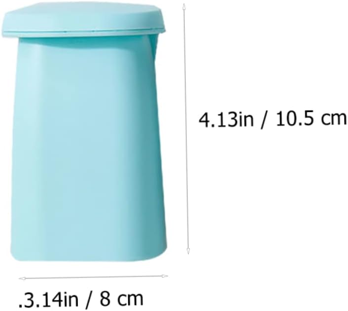 PRETYZOOM 4pcs Tooth Brush Holder Wall-Mounted Toothpaste Holder Simple Home Hotel Tooth Cups Non-Marking Toothbrush Decor