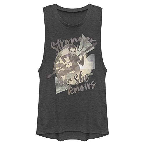 Camisa Star Wars Más Fuerte mujer camiseta de algodón de manga corta