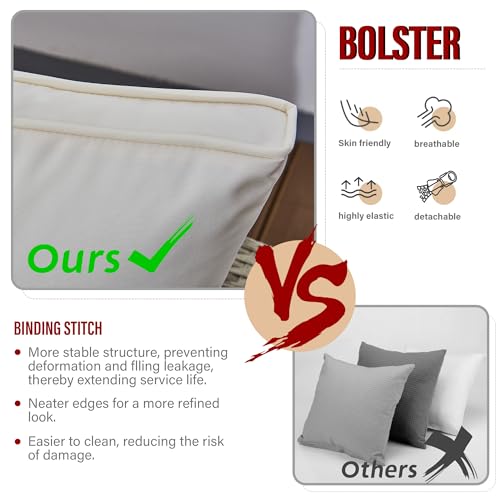 Aweather 3 Pcs Rattan Garden Furniture Set - 4 Seater Outdoor Corner Sofa, All-Weather Handwoven PE, Small Patio Conversation Set with Washable Cushions & Coffee Table, Outdoor Patio Furniture - Image 2