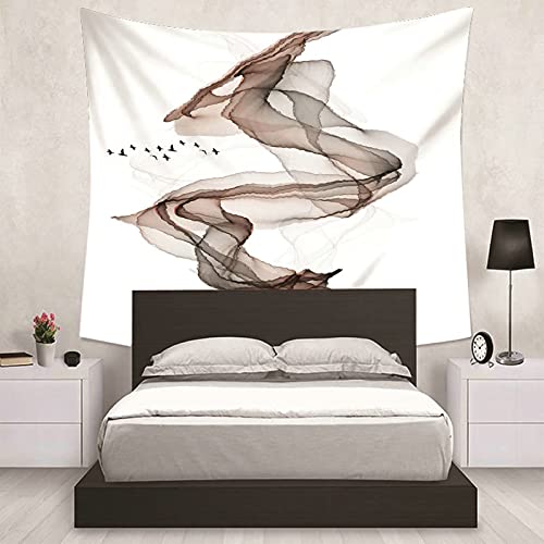 Tapiz de pared de poliéster KnSam que transforma tus espacios con su diseño gris 7