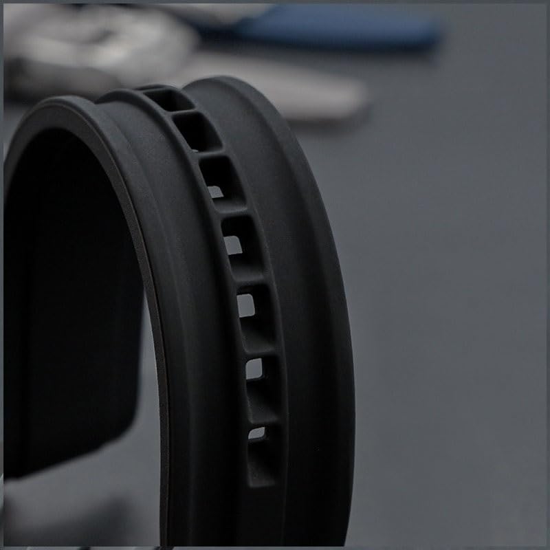 Sangle de montres en silicone T410 au fini premium durable - 2