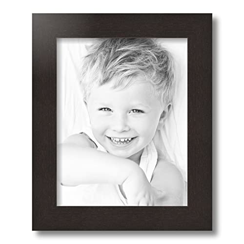 Arttoframes 11X14 Inch Brown Picture Frame, This 2 Inch Custom Mdf Poster Frame Is Walnut - Comes With Foam Backing 3/16 Inch And Regular Glass (Fbplfrbw74061-11X14) #TOP1