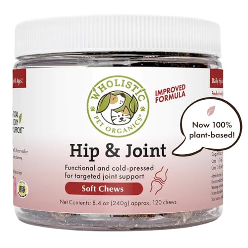 Wholistic Pet Organics 120 Count Run Free Soft Chews Supplement