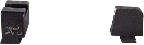 Miniatura 3 de Trijicon FN204-C-600996 Juego de supresores de visión nocturna brillante y resistente, Fnh FN509, blanco delantero y trasero con lámparas verdes