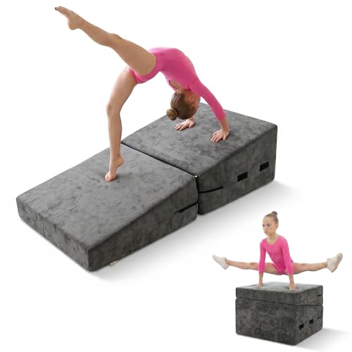 Folding Gymnastics Incline Mat, 47.2"x23.6"