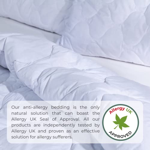 Woolroom British Wool Medium Weight King Comforter – Classic – (King, 100 X 90 Inches) #TOP2