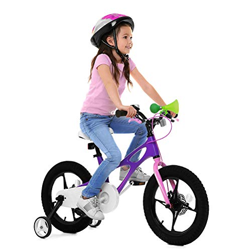image for Pro Image Squeeze Bike Horns Bell for Kids Neon Color | Attachable Bic