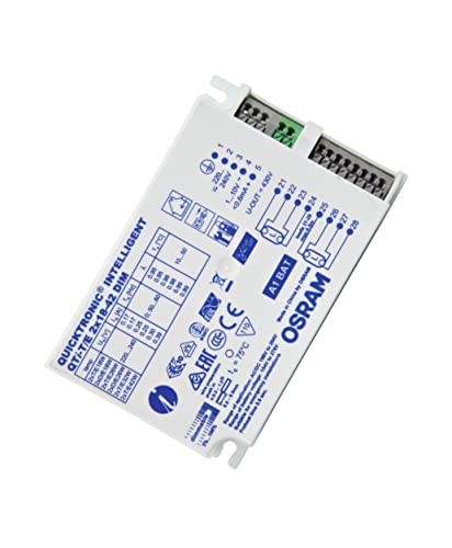 OSRAM elektronisches Vorschaltgerät (EVG), QUICKTRONIC INTELLIGENT DIM CFL, EVG LL/KLL DIM 1…10V, QTI-T/E 2X18-42/220-240 DIM