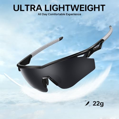 Image of Polarized Running Sunglasses for Men Women Ultra-Comfort, UV400 Protection