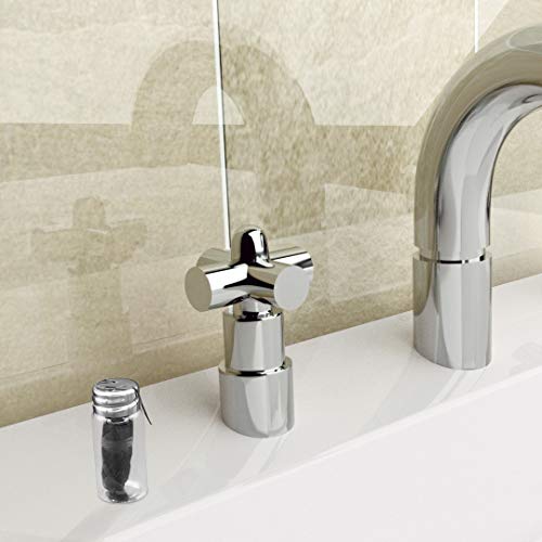 Ökolution Premium Zahnseide, BPA-frei und vegan, 30 Meter Länge, mit Aktivkohle, reinigt die Zahnzwischenräume, im wieder-verwendbaren Glasbehälter mit Deckel – Bild 5