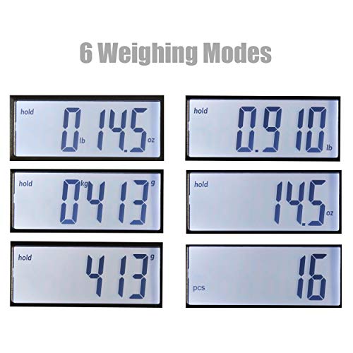 Horizon Sf-550 55 Lb X 0.1 Oz Digital Postal Shipping Scale With Counting Function, Auto Read Hold, 1 Gram Accuracy #TOP7