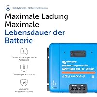 Victron Energy BlueSolar MPPT TR VE.Can Solar Laderegler -150V 100 Amp 12/24/36/48-Volt – Ansicht 5