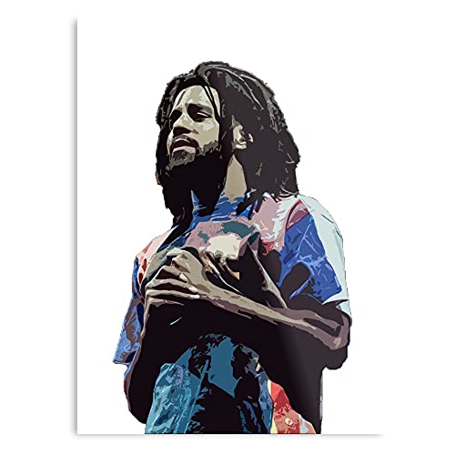 Hip Rap Dreamville Hop Jcole Cole J Music Drake Best Poster Wall Art for Home Decoration 16x24 Inches
