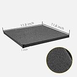 Set of 4 Lobergel Polyethylene Foam Pads for Packing Foam Sheets, Customizable Foam Insert Pick and Pluck Foam Pre Cubed Foam Sheet Foam Pads for Toolbox Camera Storage,11.8 X 11.8 X 1 Inch - Image 2