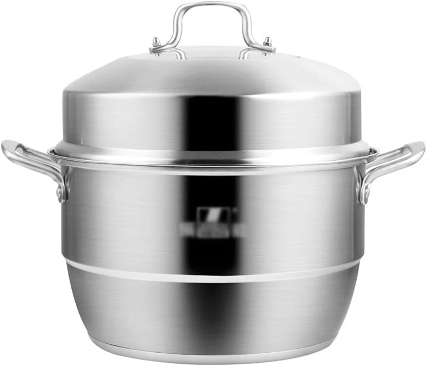 Steamer Stainless Steel Sauna Pot Seafood Steam Pot Household Thickened Soup Pot Gas Stove Induction Cooker Hot Pot