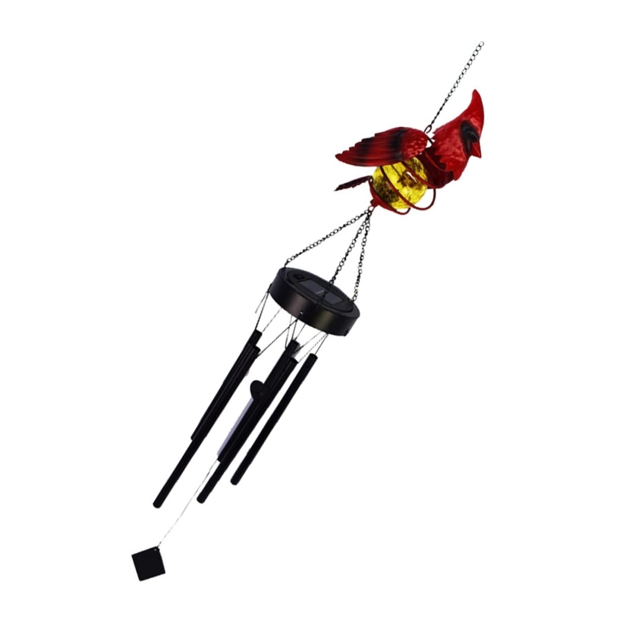 Lampe solaire jardin à vent extérieur pour éclairer sans fil un patio sombre