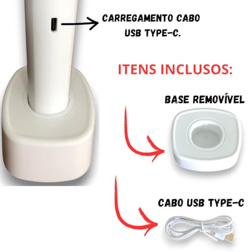 Raquete Elétrica Mata Mosquito Pernilongo E Insetos Armadilha Contra Dengue Com Base E Luz Roxa Led