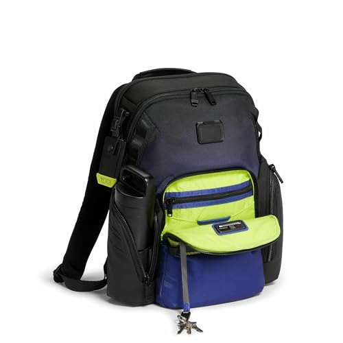 Image of TUMI - Alpha Bravo Navigation Backpack - Everyday Travel Backpack - Fits Up to 15 inch Laptop - 16.0 inch X 14.0 inch X 7.3 inch - Royal Blue Ombre