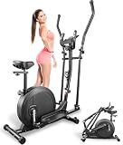 New 3-in-1 Folding Elliptical Machine for Home,